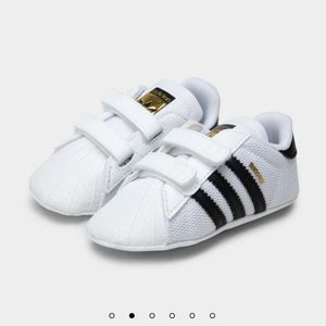 ADIDAS ORIGINALS BABY CRIB SUPERSTAR CLOUD WHITE / CORE BLACK - CLOUD WHITE